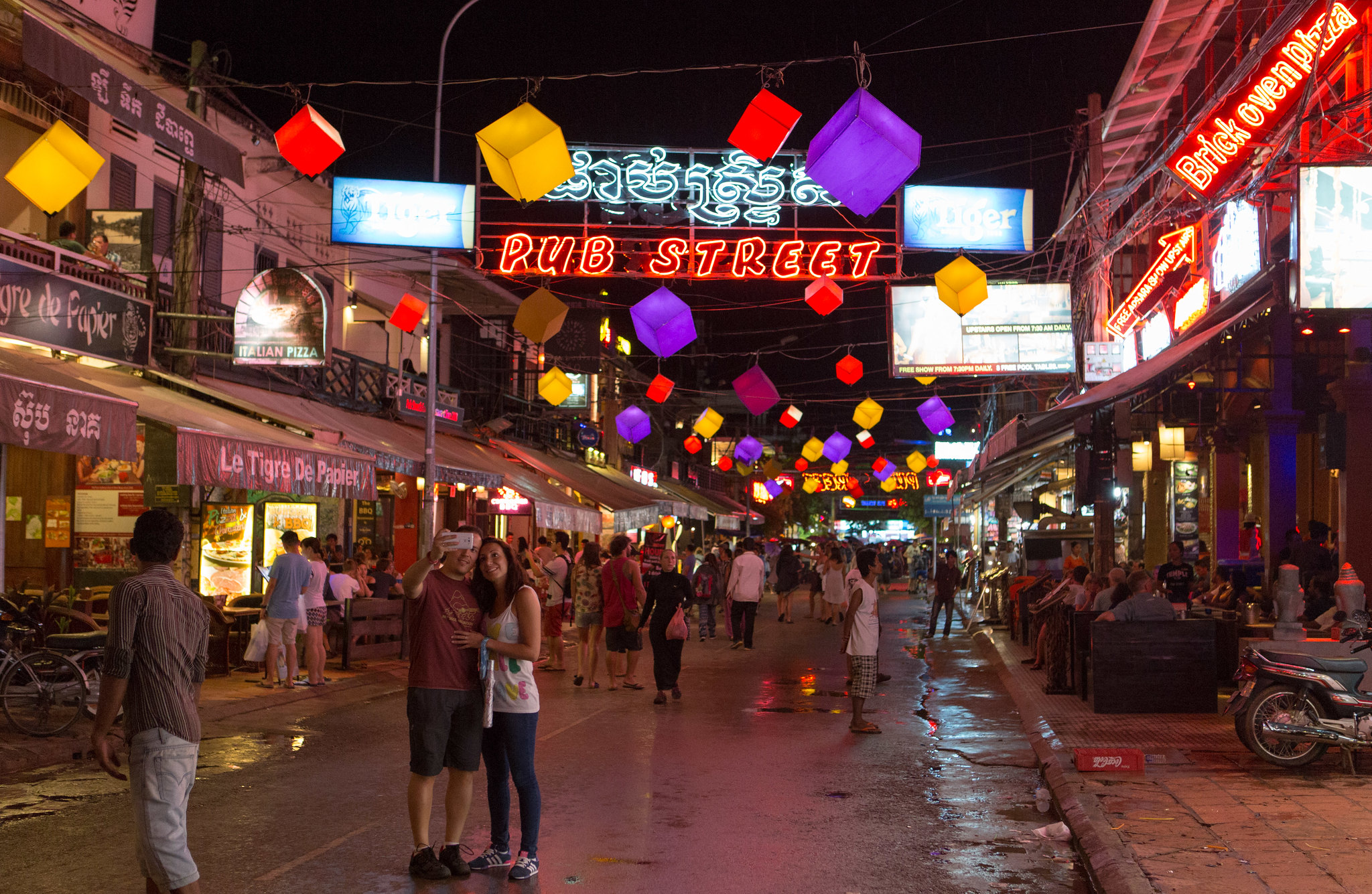 Pub Street Siem Reap, Cambodia