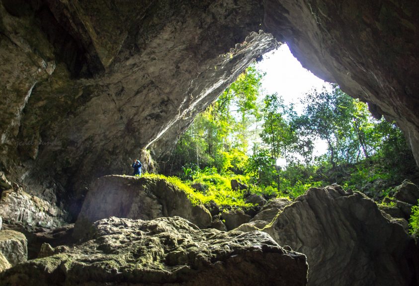 Canyoning in the Philippines at Sumaguing Cave