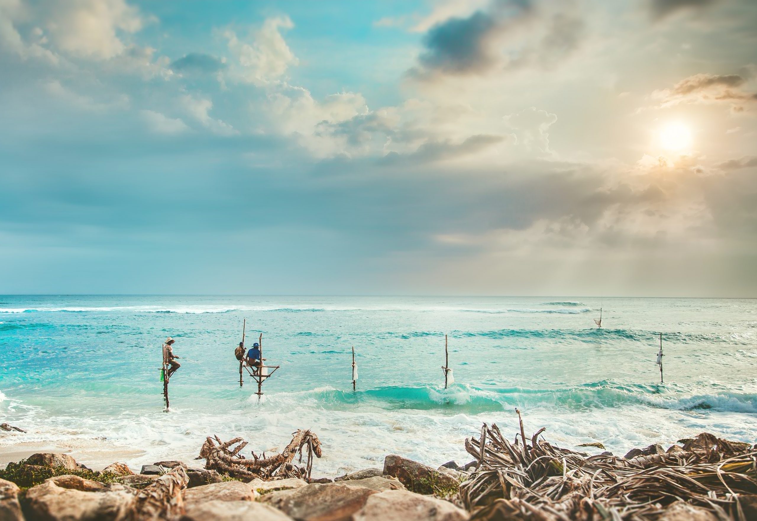 stilt fishing sri lanka