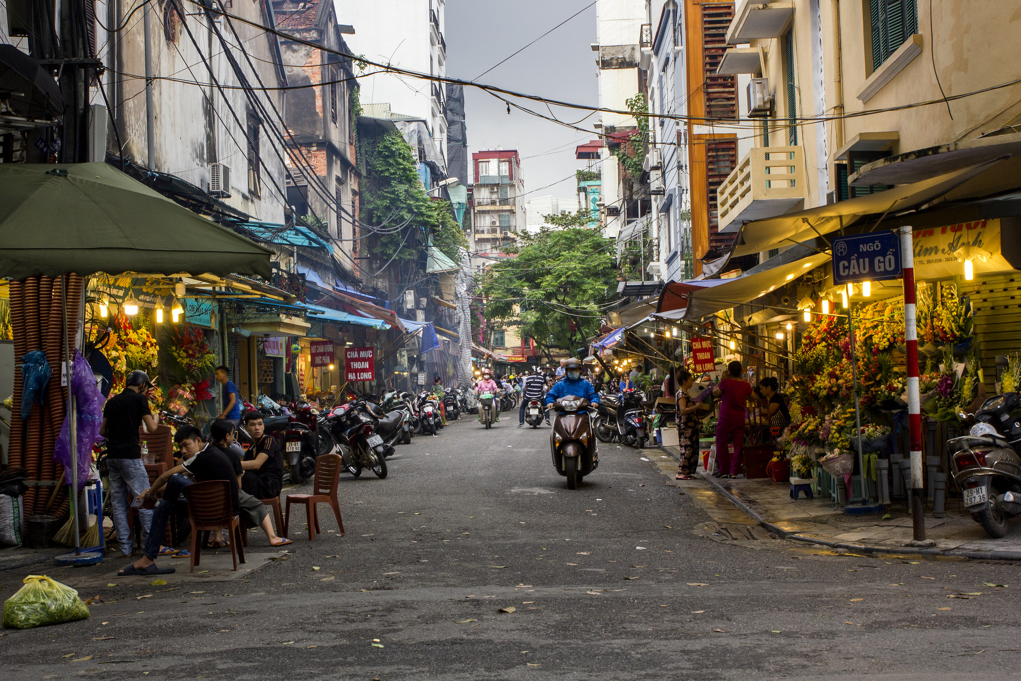 old quarter in hanoi